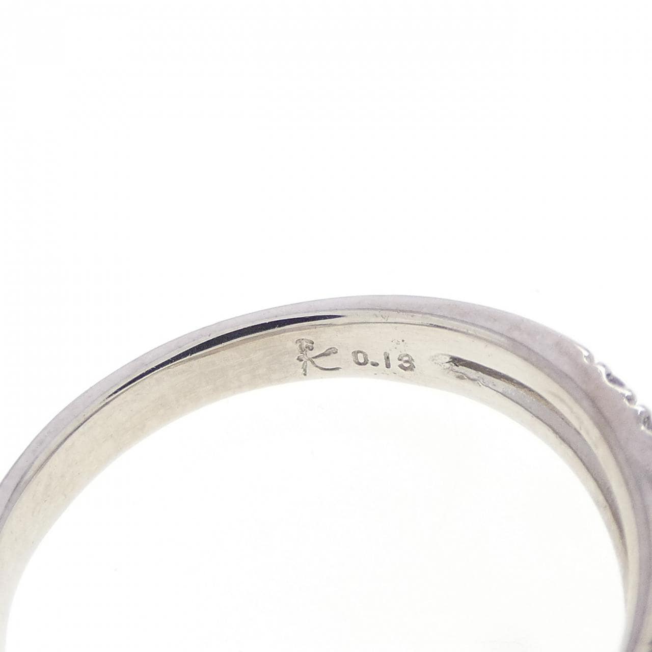 クミキョク ダイヤモンド リング 0.13CT