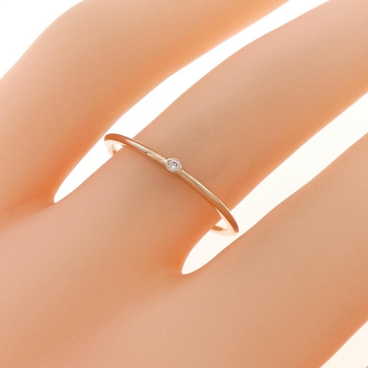 オレフィーチェ ダイヤモンド リング 0.008CT