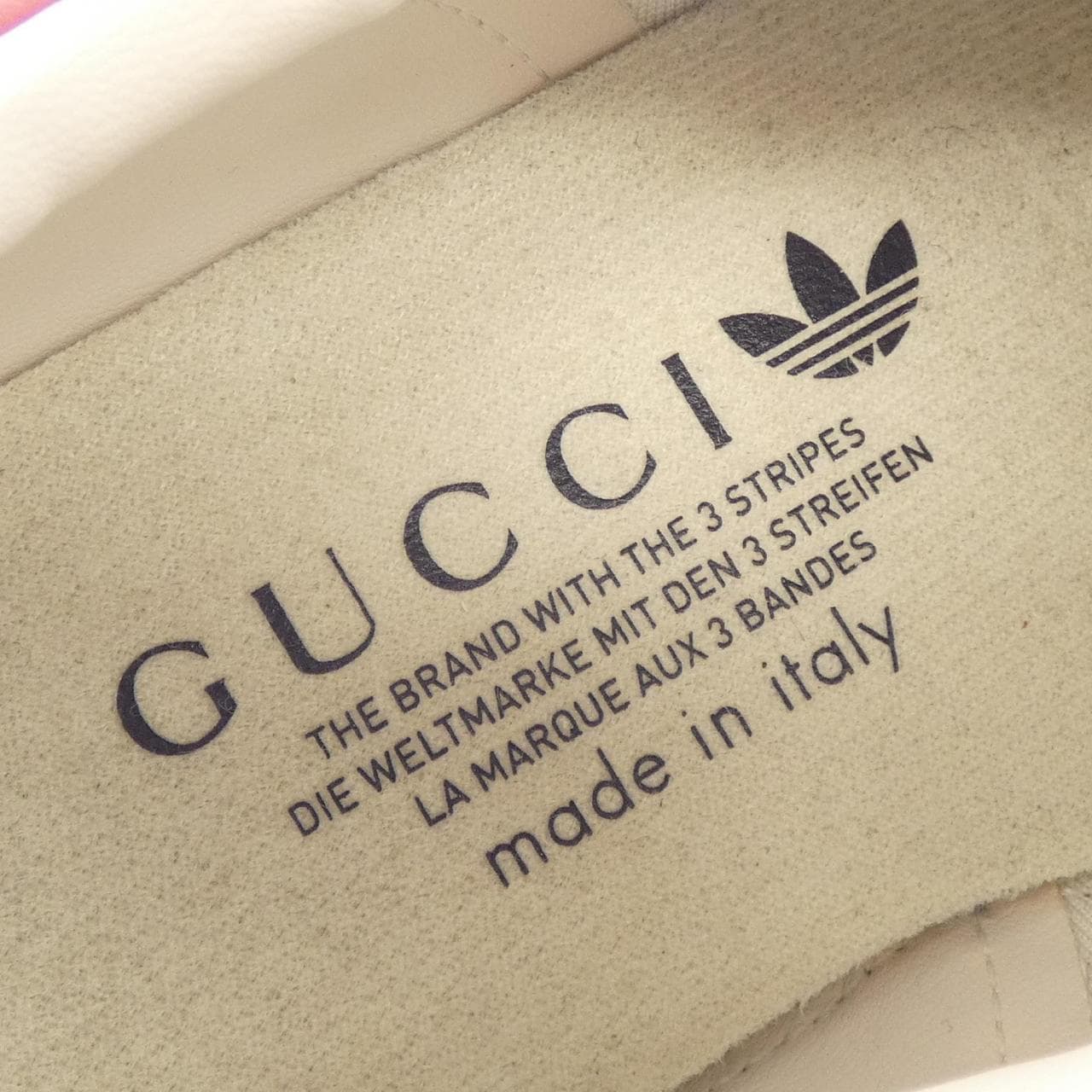 グッチ GUCCI ADIDAS GAZELLE 707847 HQ8849 スニーカー