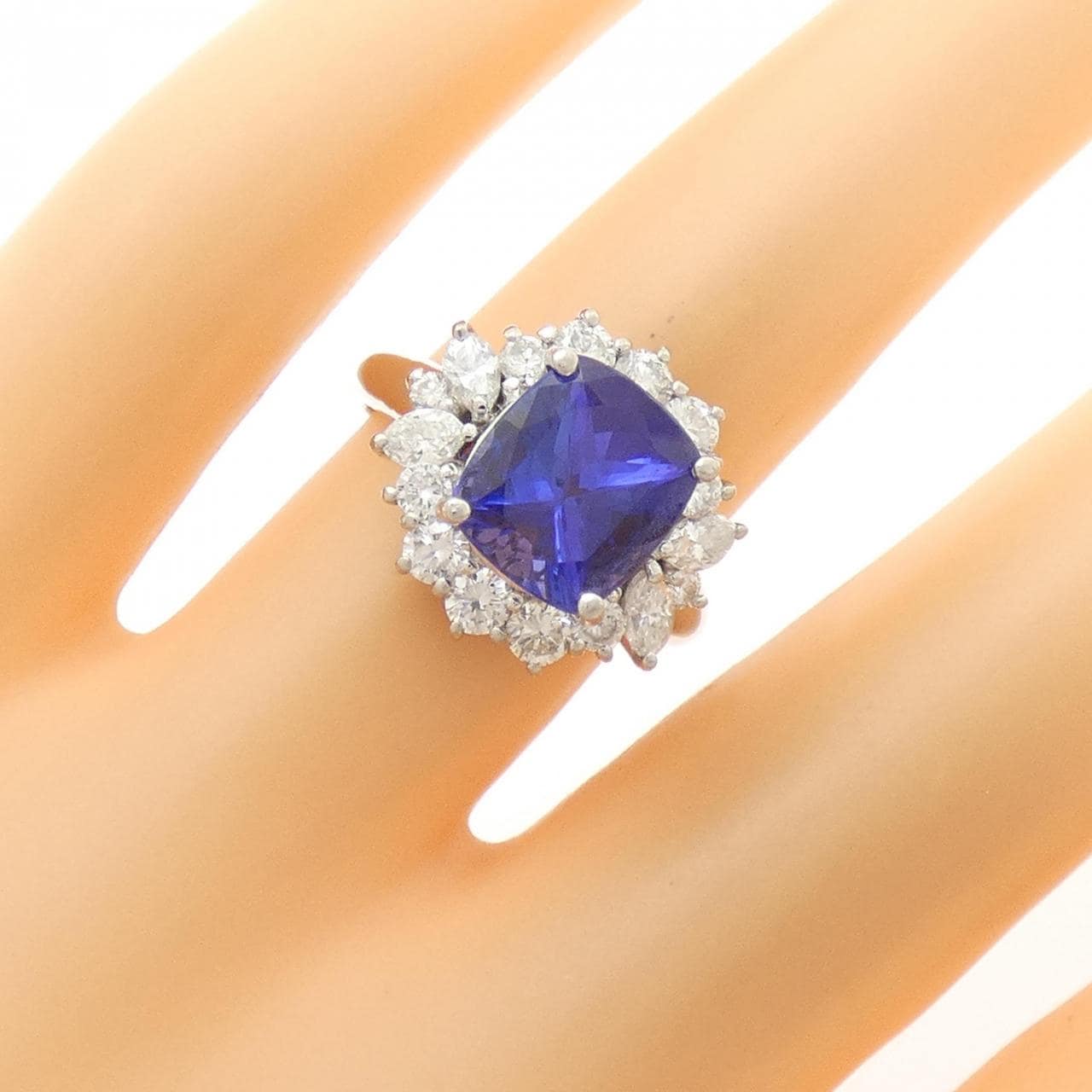 PT900 タンザナイト リング 2.93CT