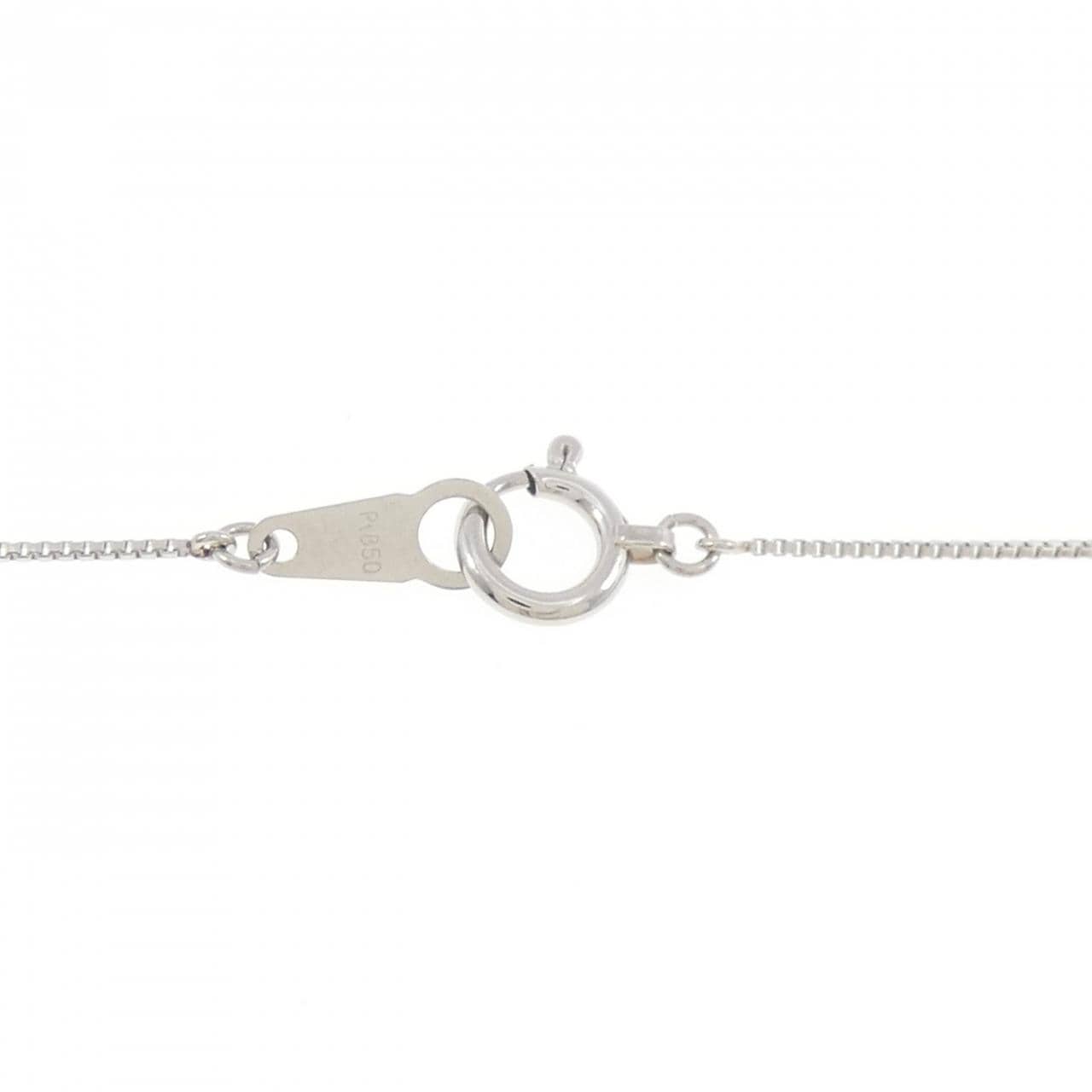 PT850 スリーストーン ダイヤモンド ネックレス 0.30CT