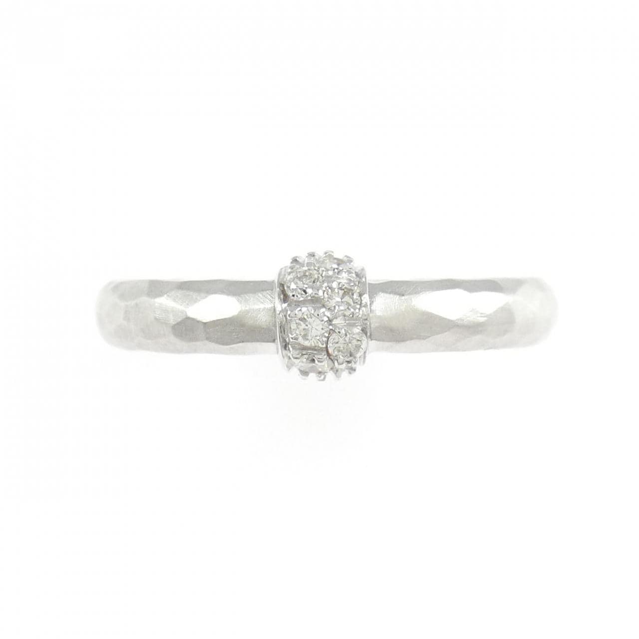 750WG ダイヤモンド リング