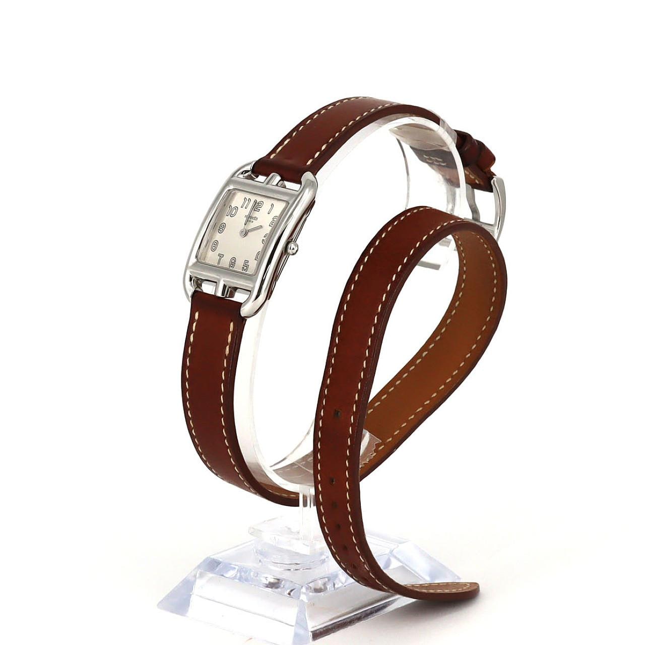 エルメス ケープコッドドゥブルトゥール CC1.210 SS クォーツ