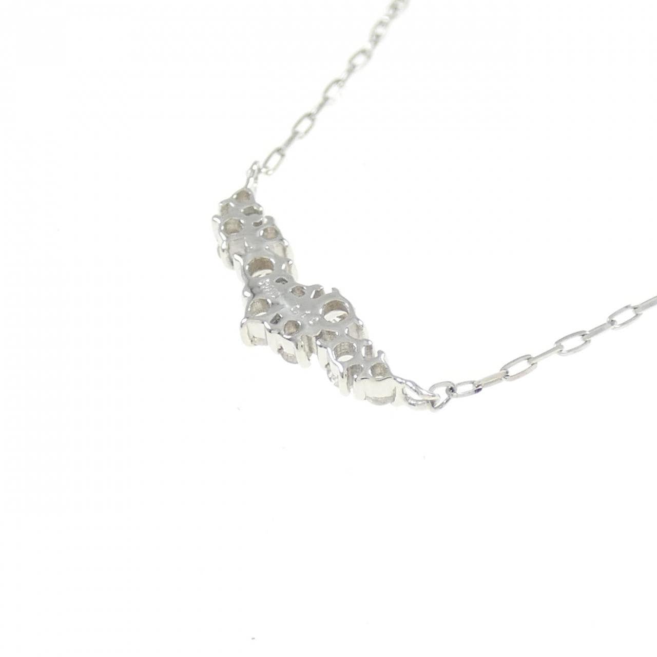 【新品】PT ダイヤモンド ネックレス 0.10CT