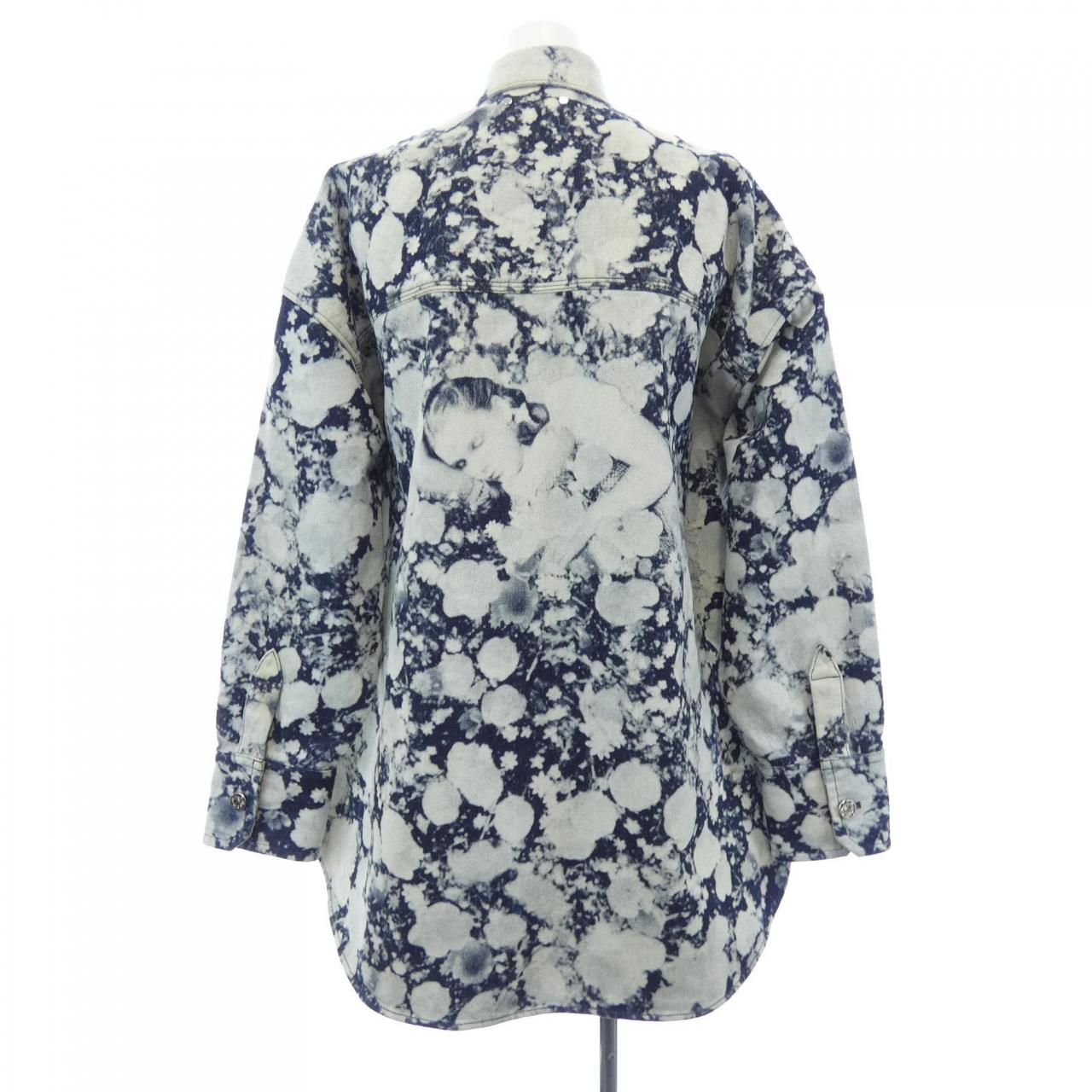 ルイヴィトン LOUIS VUITTON ポピードロシーデニムシャツブルゾン HGS87WLVE デニムジャケット