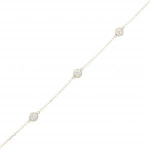 【リメイク】K10YG ダイヤモンド ブレスレット 0.25CT