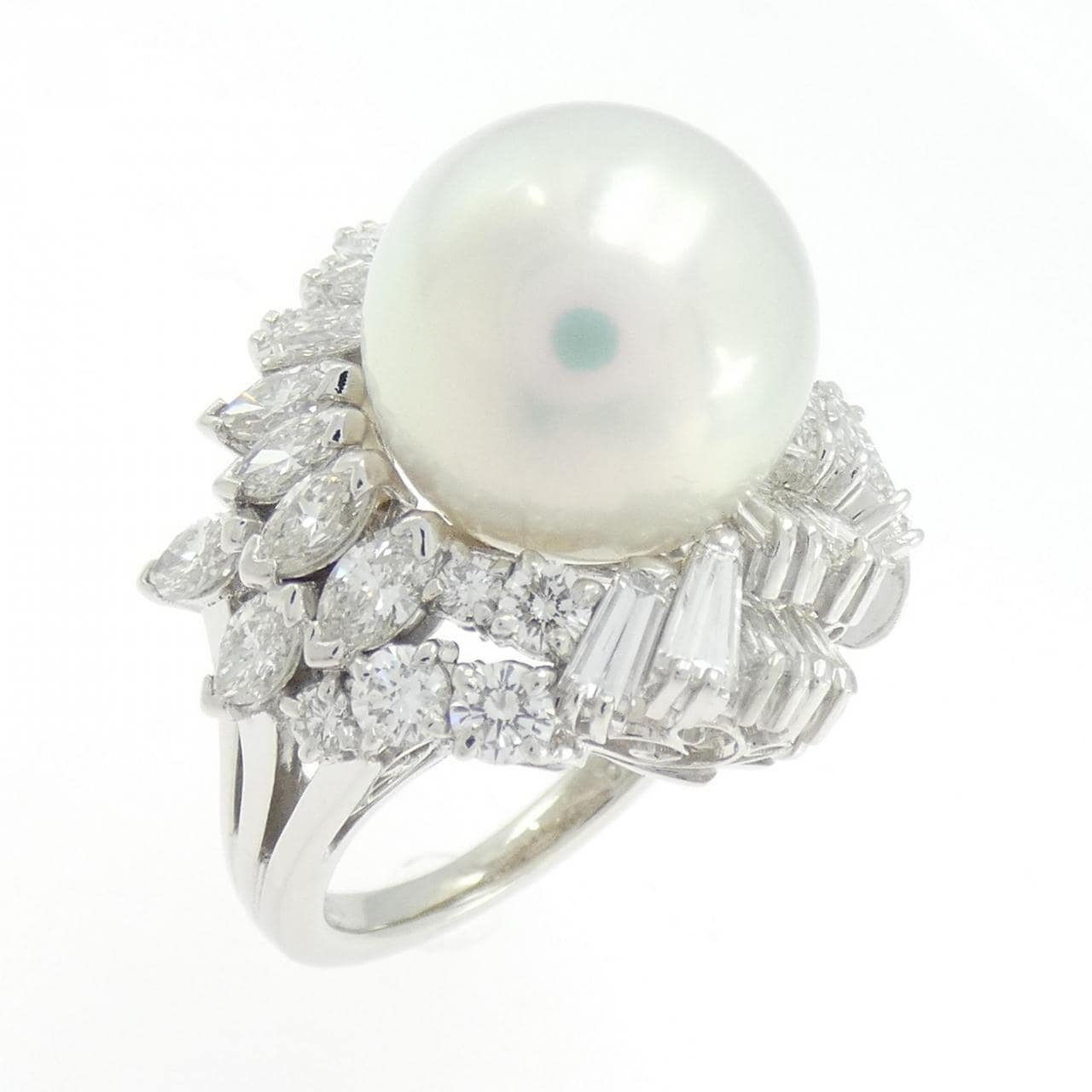 ミキモト 白蝶パール リング 12.3mm