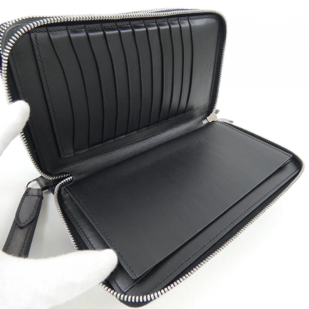 ベルルッティ Berluti タリスクリットレザーロングジップ WALLET