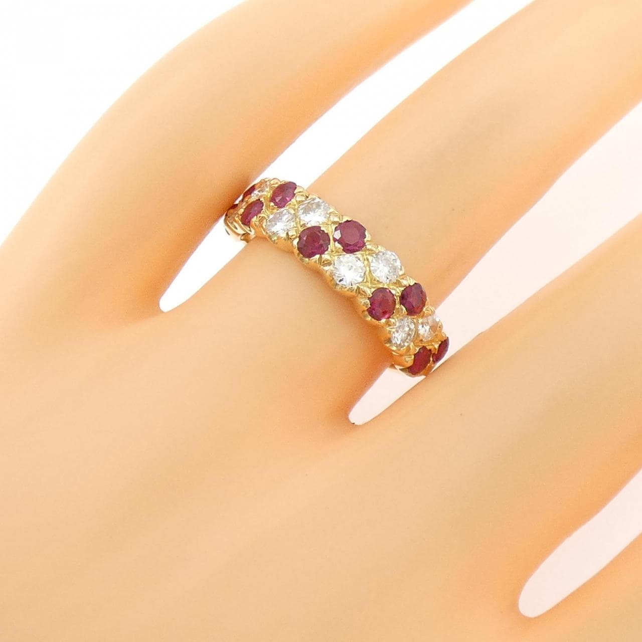 750YG ルビー リング