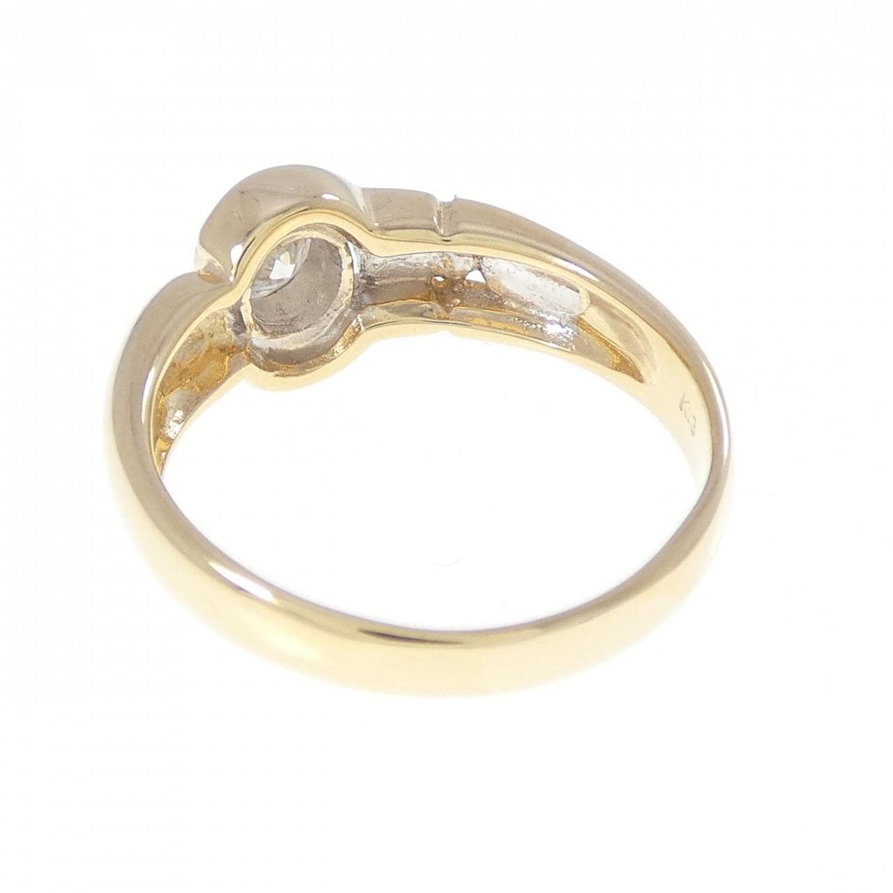 K18YG/K18WG ダイヤモンド リング