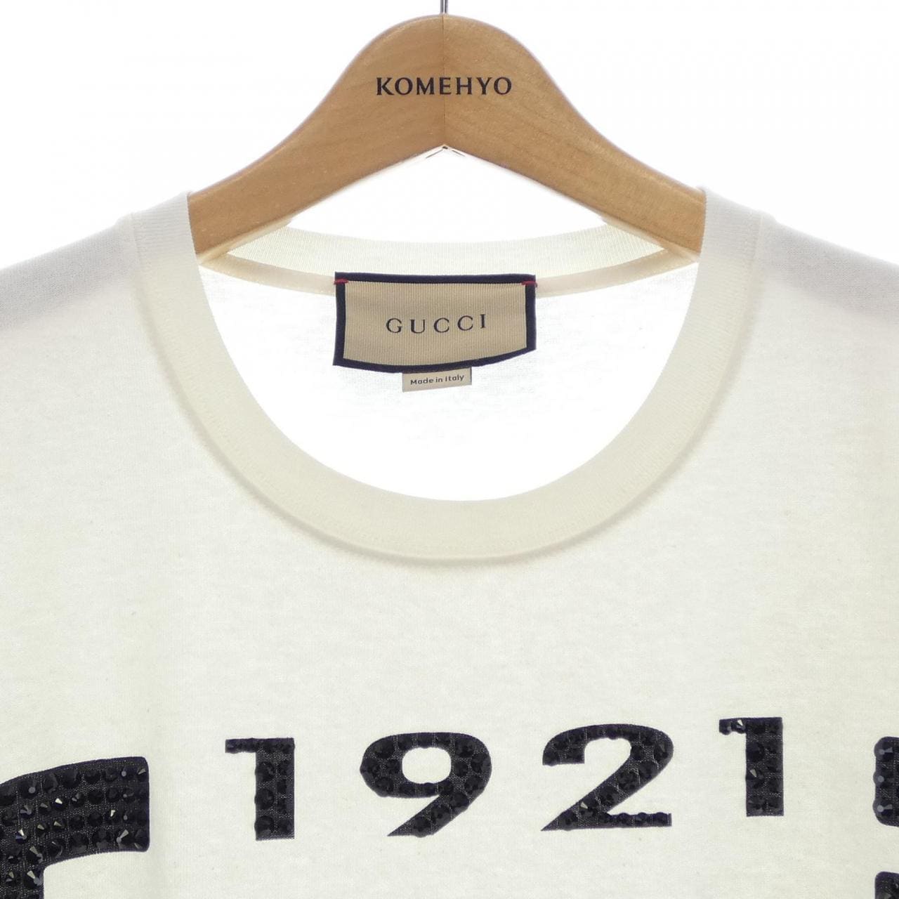 グッチ GUCCI クリスタル 1921 GUCCIコットンTシャツ 615044 XJDZT Tシャツ