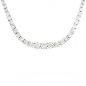 PT850 ダイヤモンド ネックレス 10.00CT
