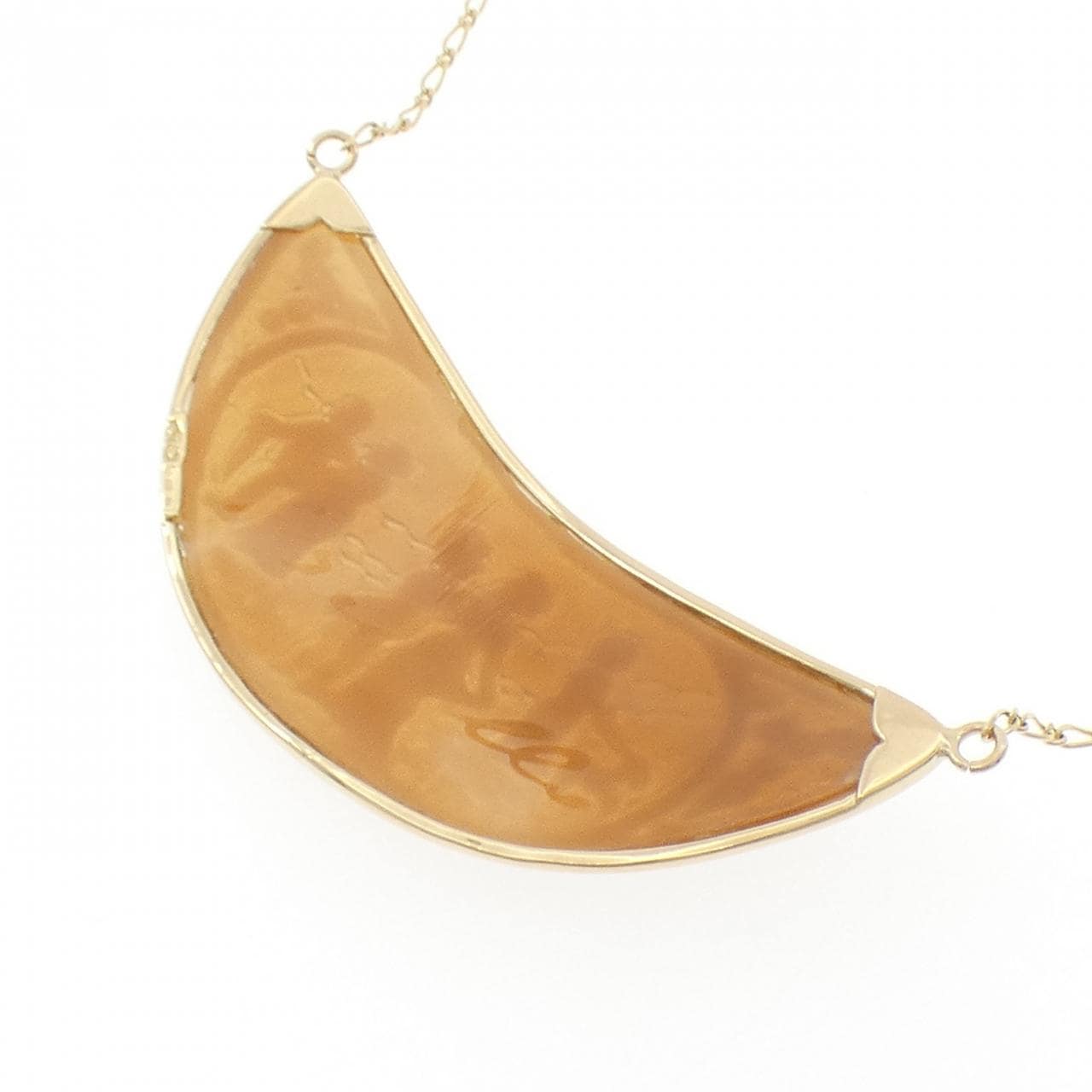 750YG シェルカメオ ネックレス