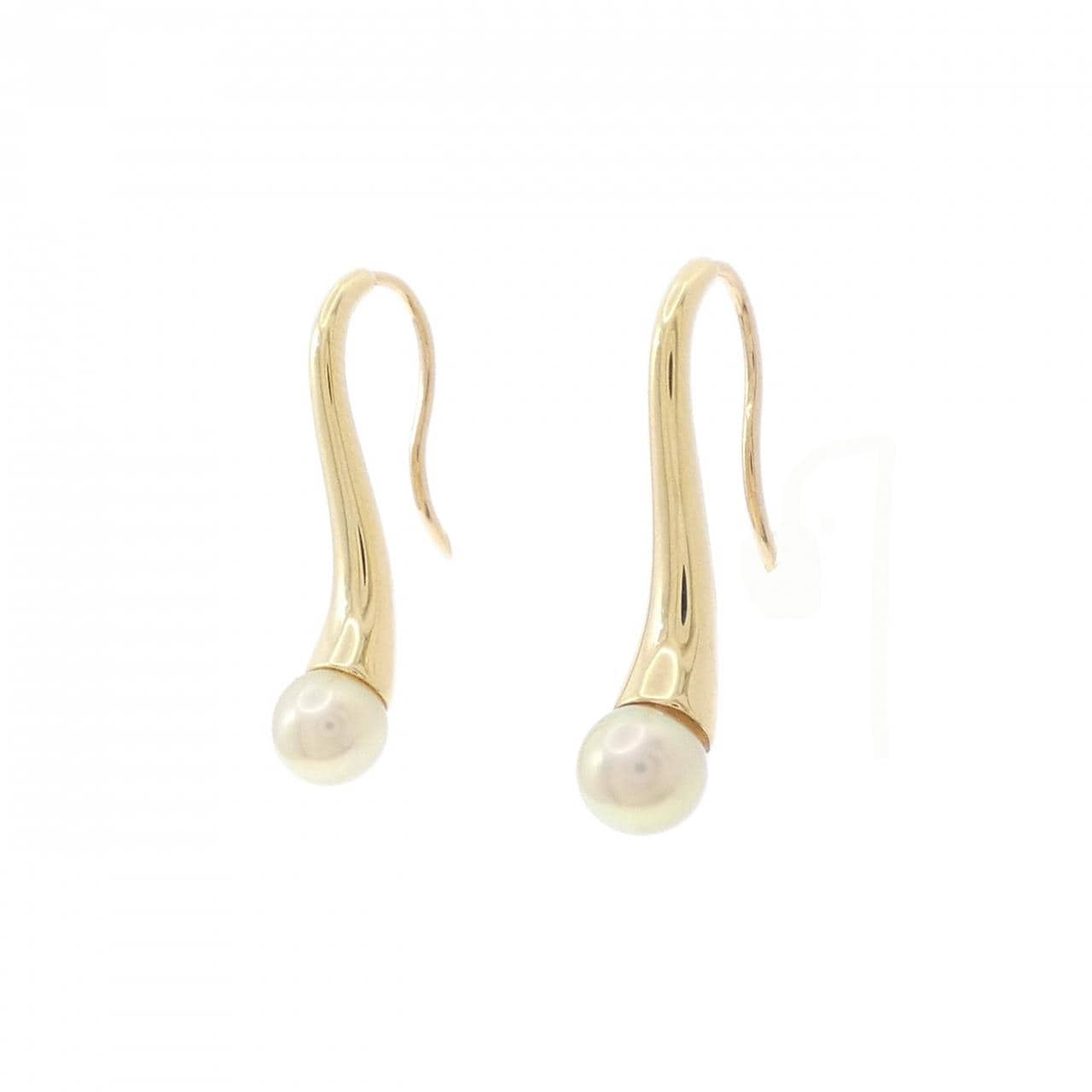 MIKIMOTO Akoya pearl earrings 4.7mm