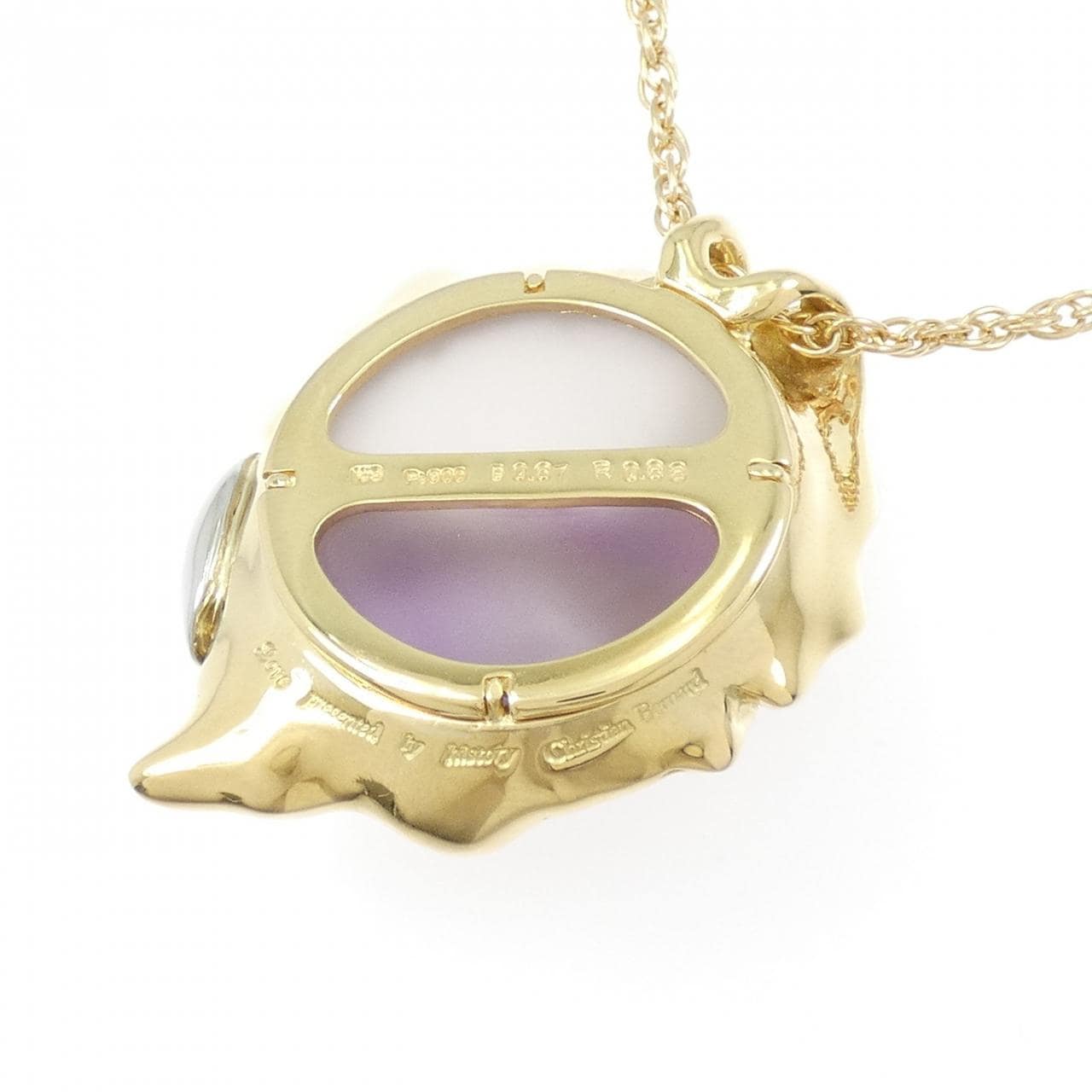 C･ベルナルド カラーストーン ネックレス