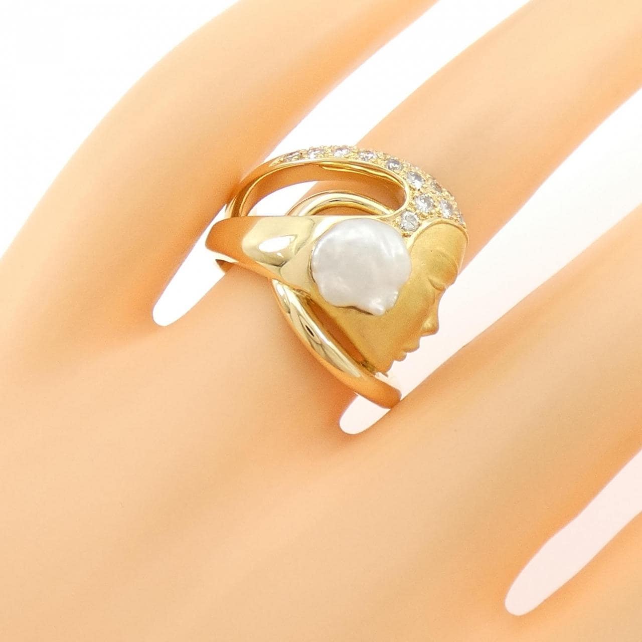 カレライカレラ 淡水パール リング