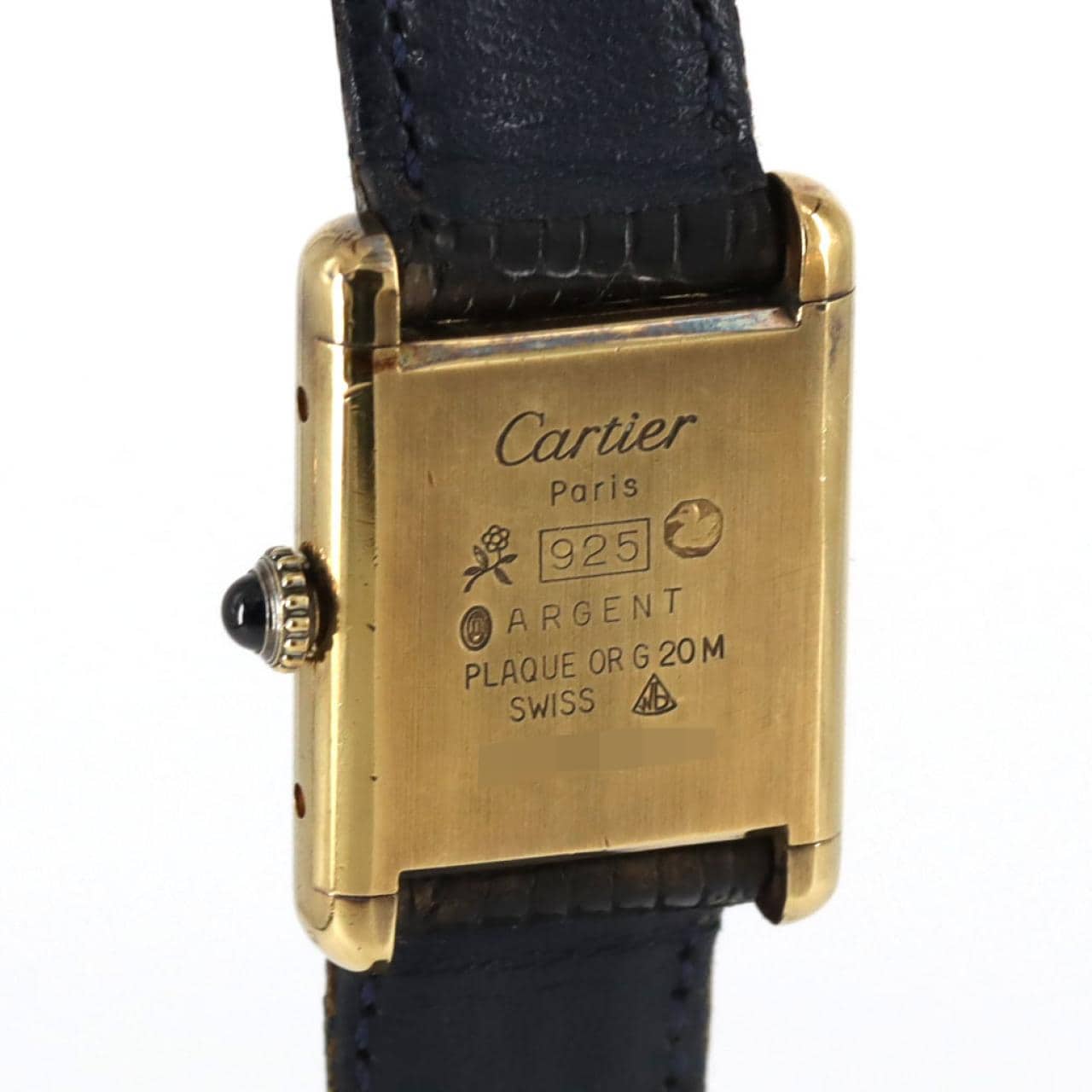 カルティエ マストタンクSM GP 82975413 GP 手巻