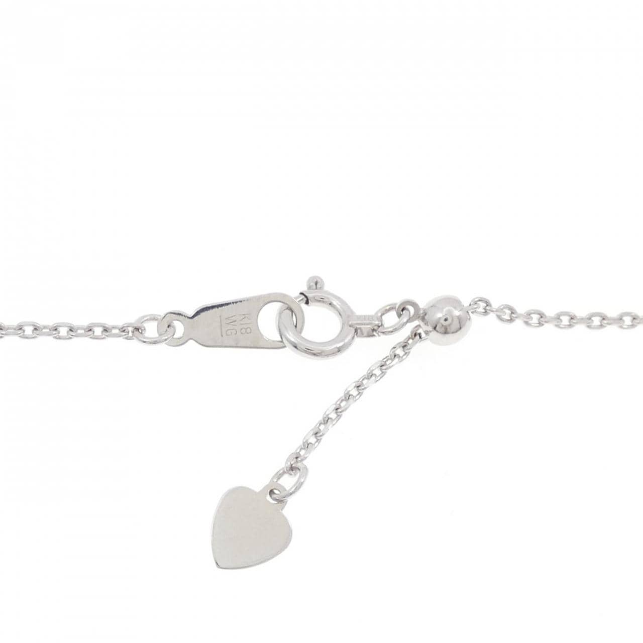 K18WG タンザナイト ネックレス 1.00CT