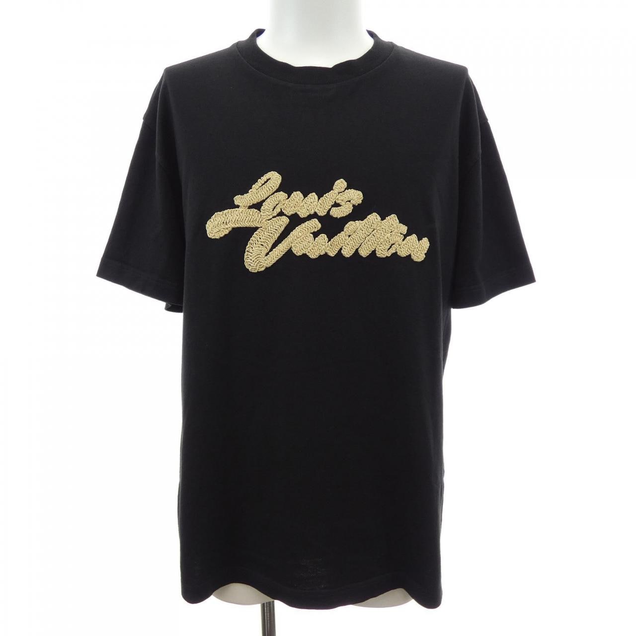 ルイヴィトン LOUIS VUITTON エンブロイダードシグネチャーTシャツ HTY21WNPG Tシャツ