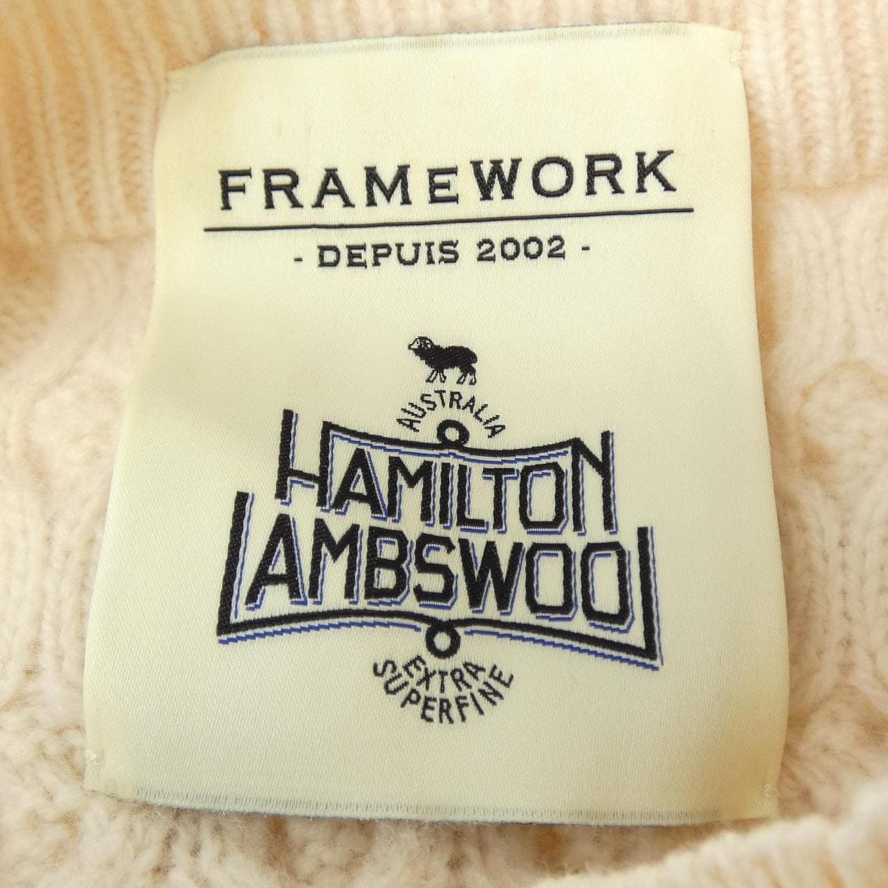 フレームワーク Framework ニット