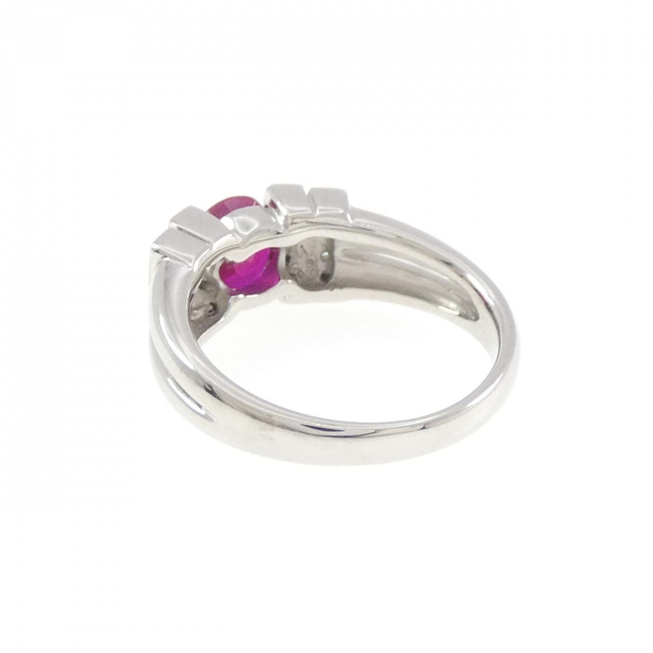 PT900 ルビー リング 1.00CT