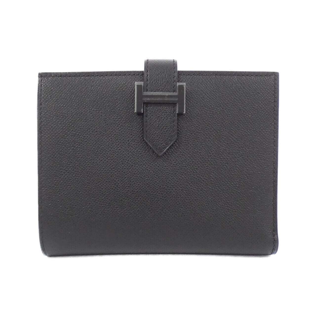 【未使用品】エルメス ベアン コンパクト モノクローム 085916CH 財布