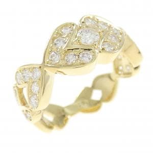 K18YG ダイヤモンド リング 0.802CT