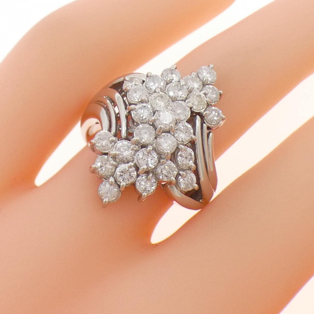 PT900 ダイヤモンド リング 1.50CT