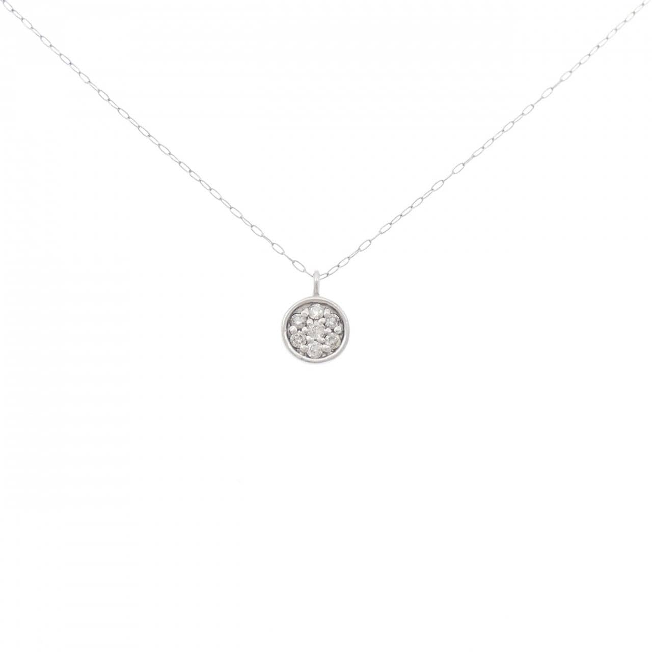 PT ダイヤモンド ネックレス 0.13CT