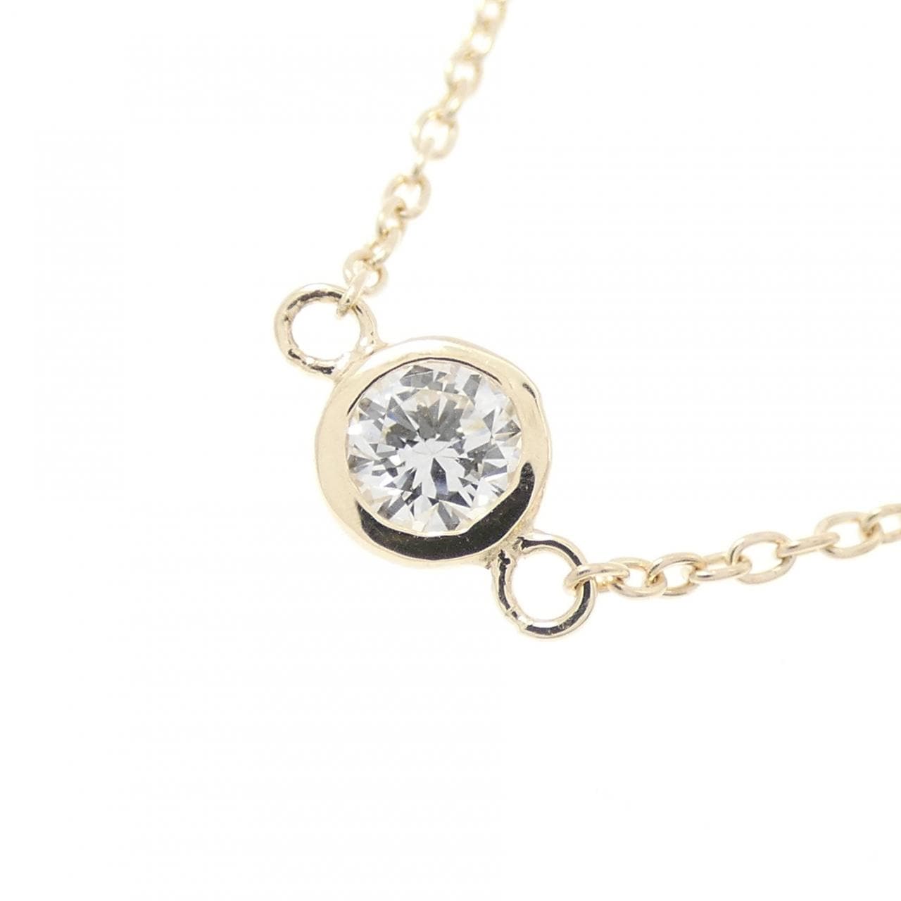 【リメイク】K10YG ダイヤモンド ネックレス 1.00CT