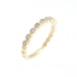 アガット ダイヤモンド ピンキーリング 0.07CT