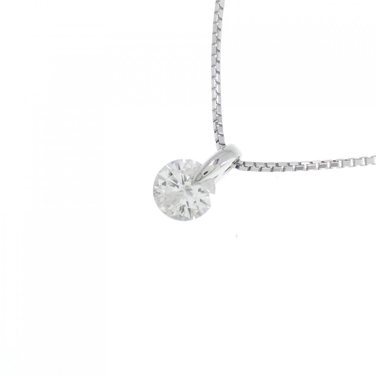PT Solitaire Diamond Necklace 0.566CT