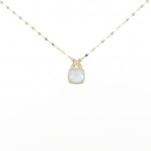 K10YG カラーストーン ネックレス