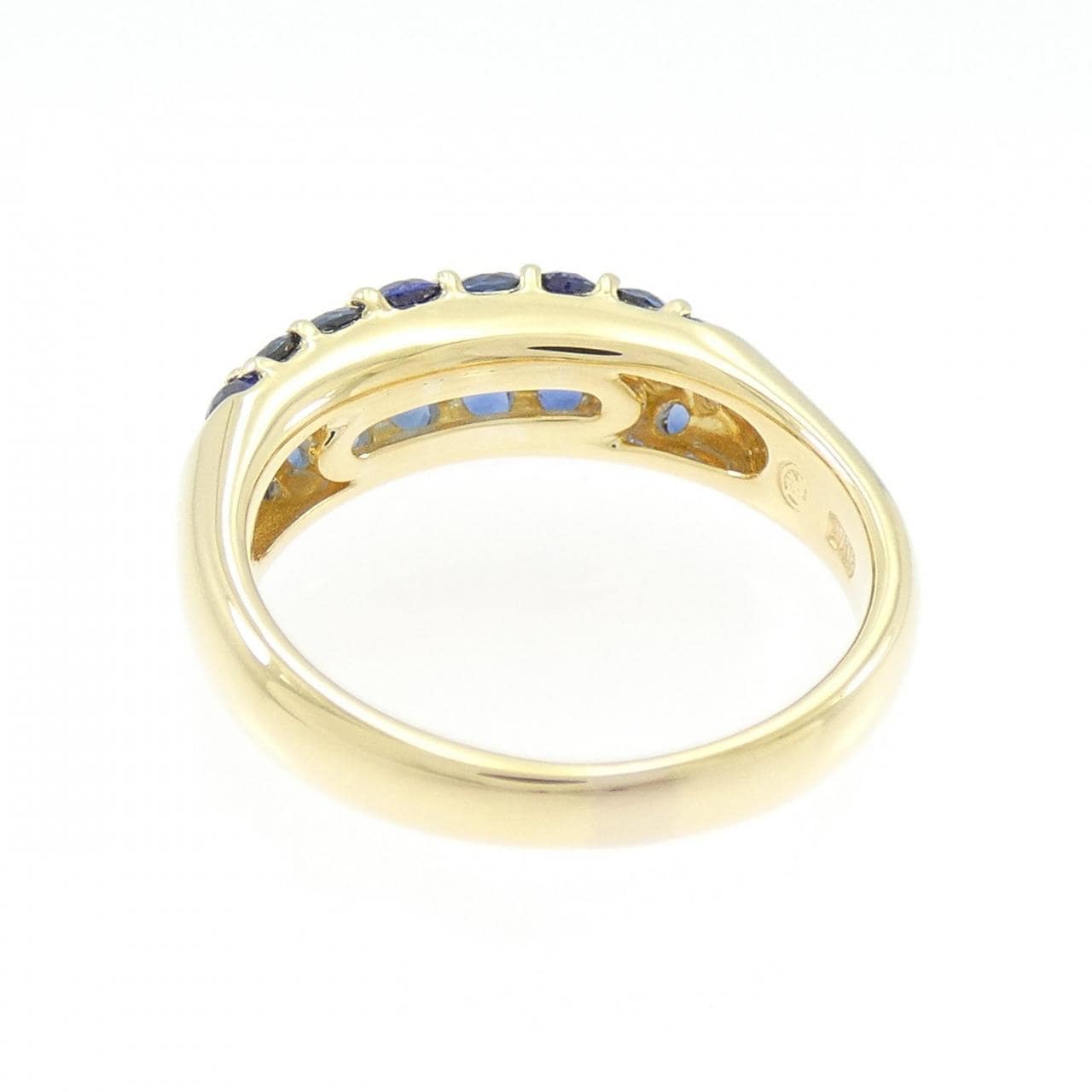 K18YG サファイヤ リング 1.22CT