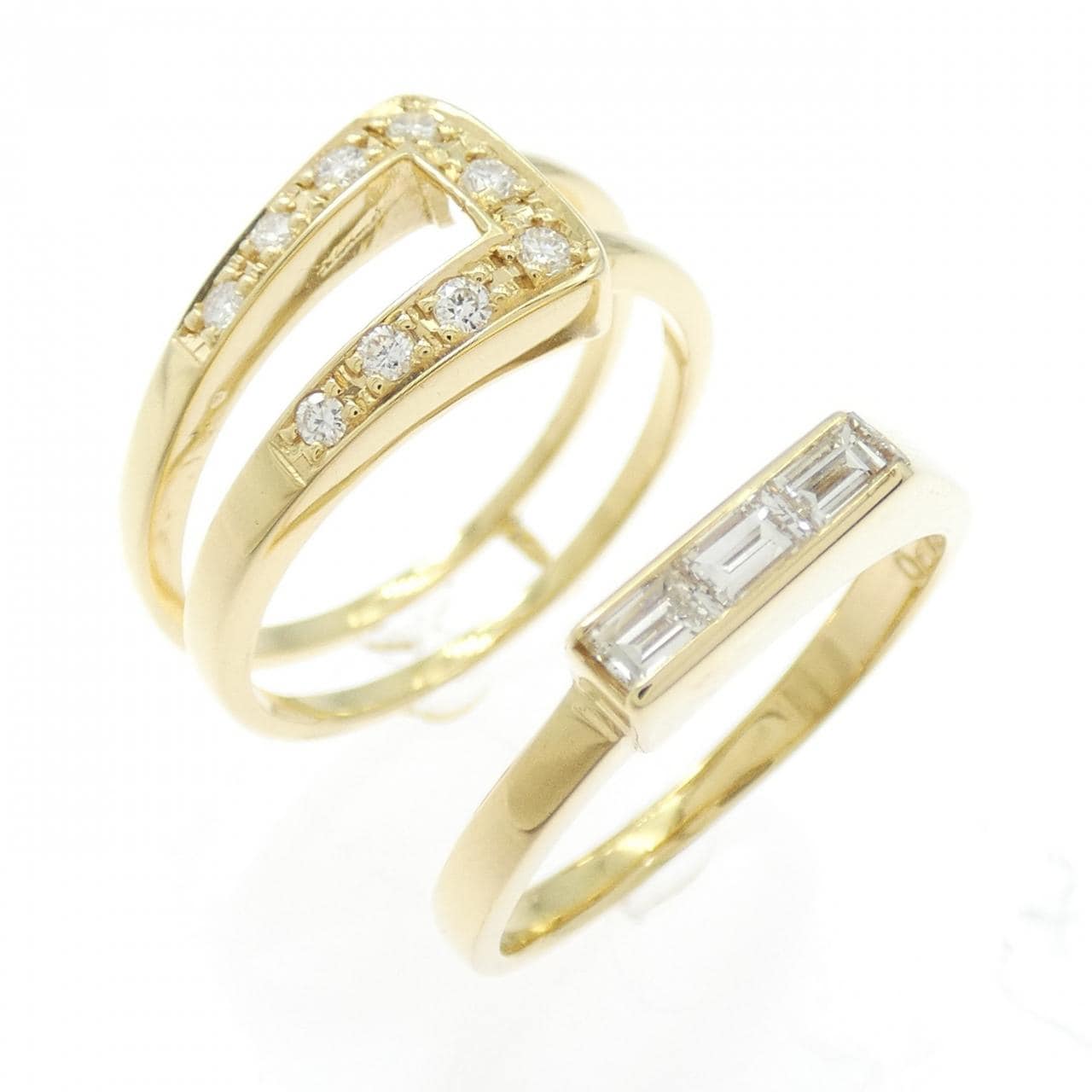 K18YG ダイヤモンド リング 0.23CT