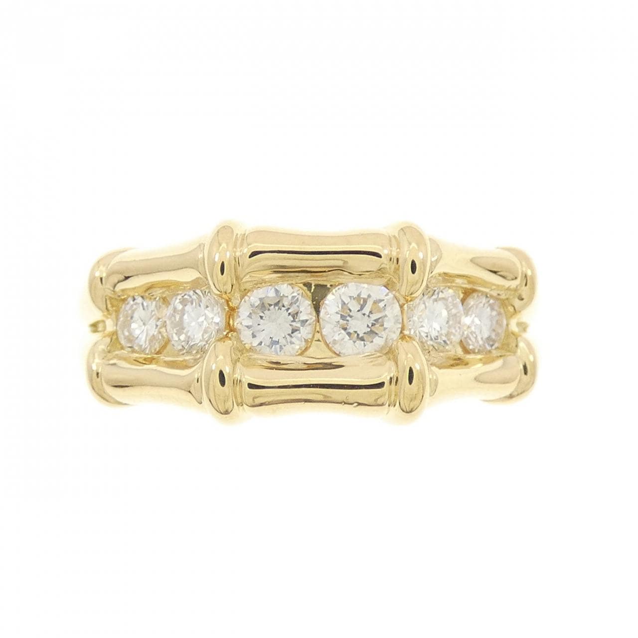 K18YG ダイヤモンド リング 0.50CT