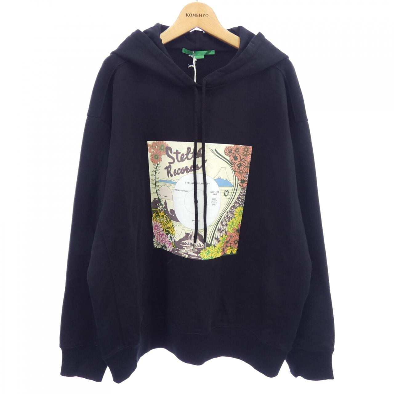 ステラマッカートニー STELLA MCCARTNEY レコードフーディ パーカー