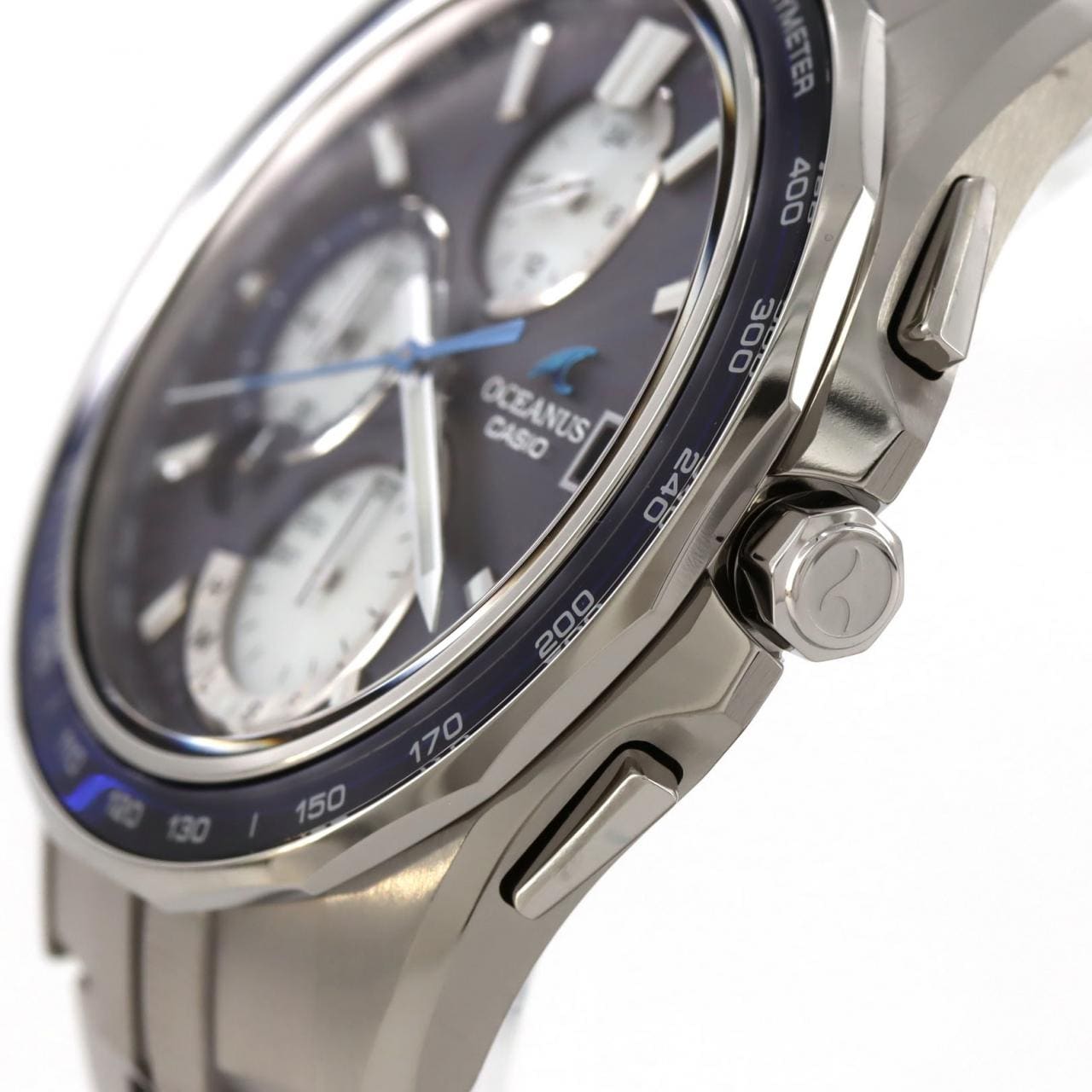 【新品】カシオ オシアナス ソーラー電波 OCW-S7000F-2AJF TI ソーラークォーツ