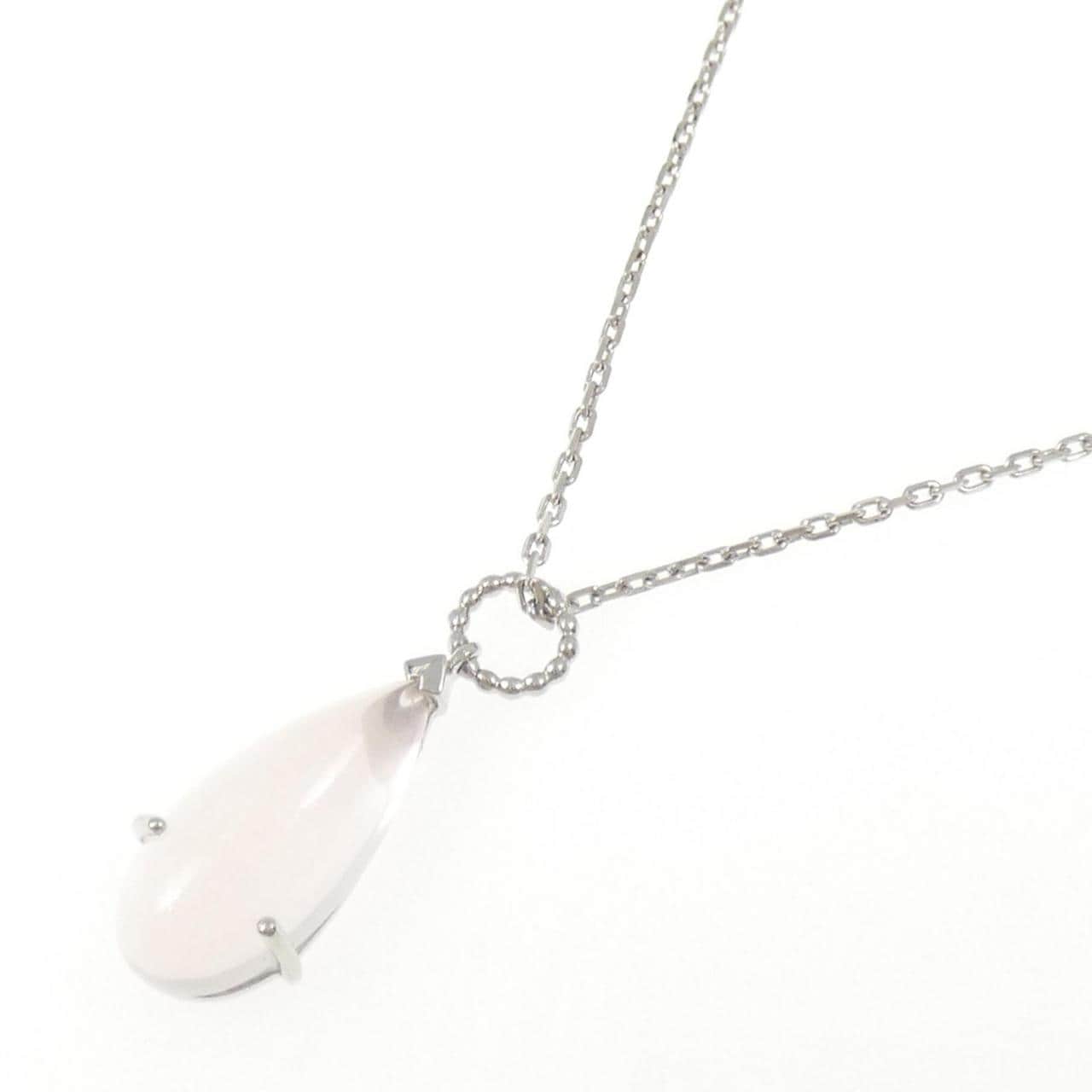 ジーエスティービー ローズクオーツ ネックレス 5.00CT