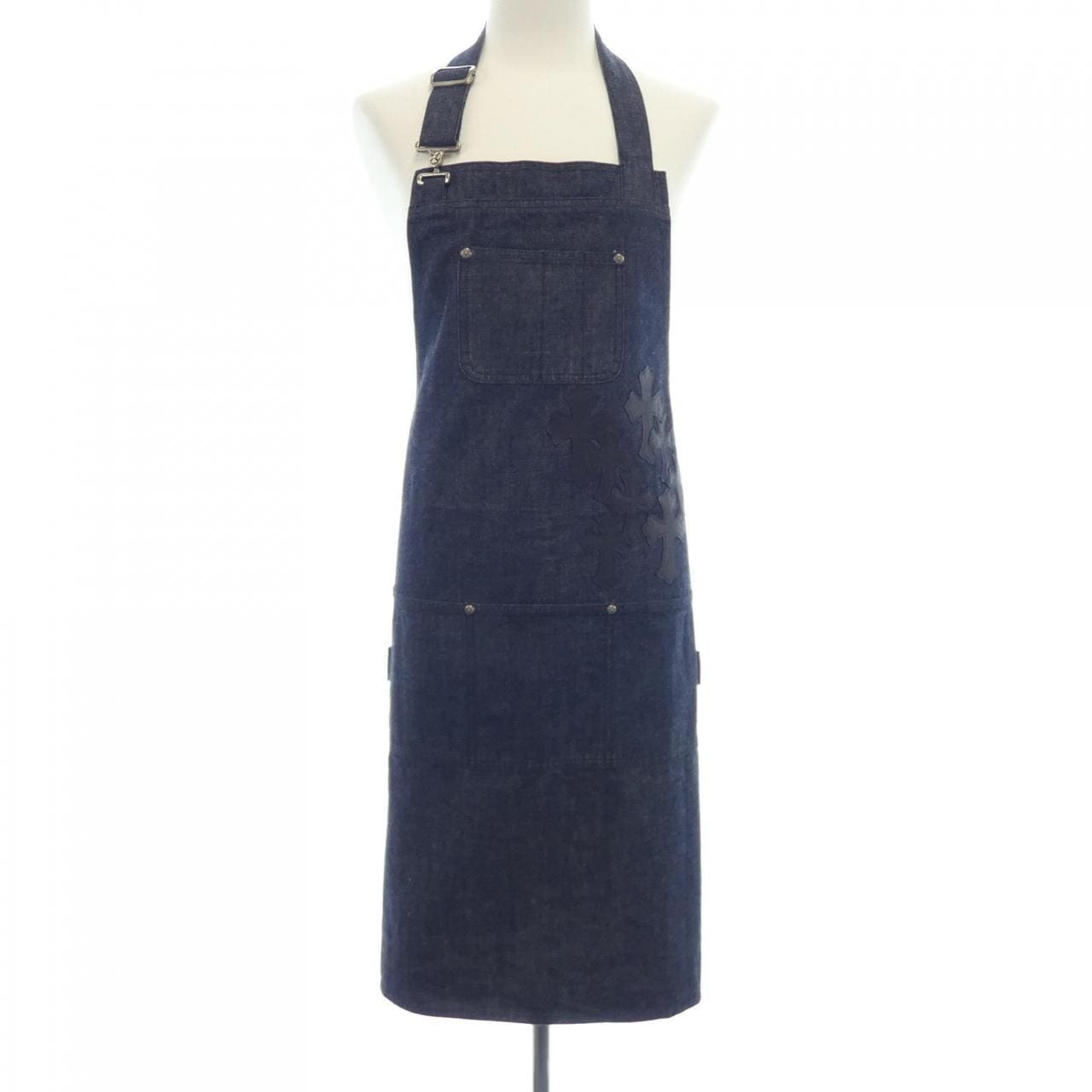 クロムハーツ CHROME HEARTS CEMETERY CROSS ARRON DENIM 404193320******414 エプロン