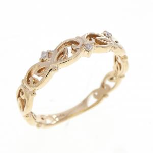 アガット ダイヤモンド リング 0.02CT