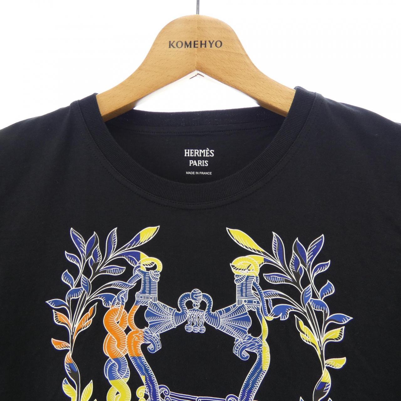 エルメス HERMES DELLA CAVALLERIA 4E4629DA カルトゥッシュ Tシャツ