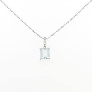 PT900/PT850 アクアマリン ネックレス 1.21CT