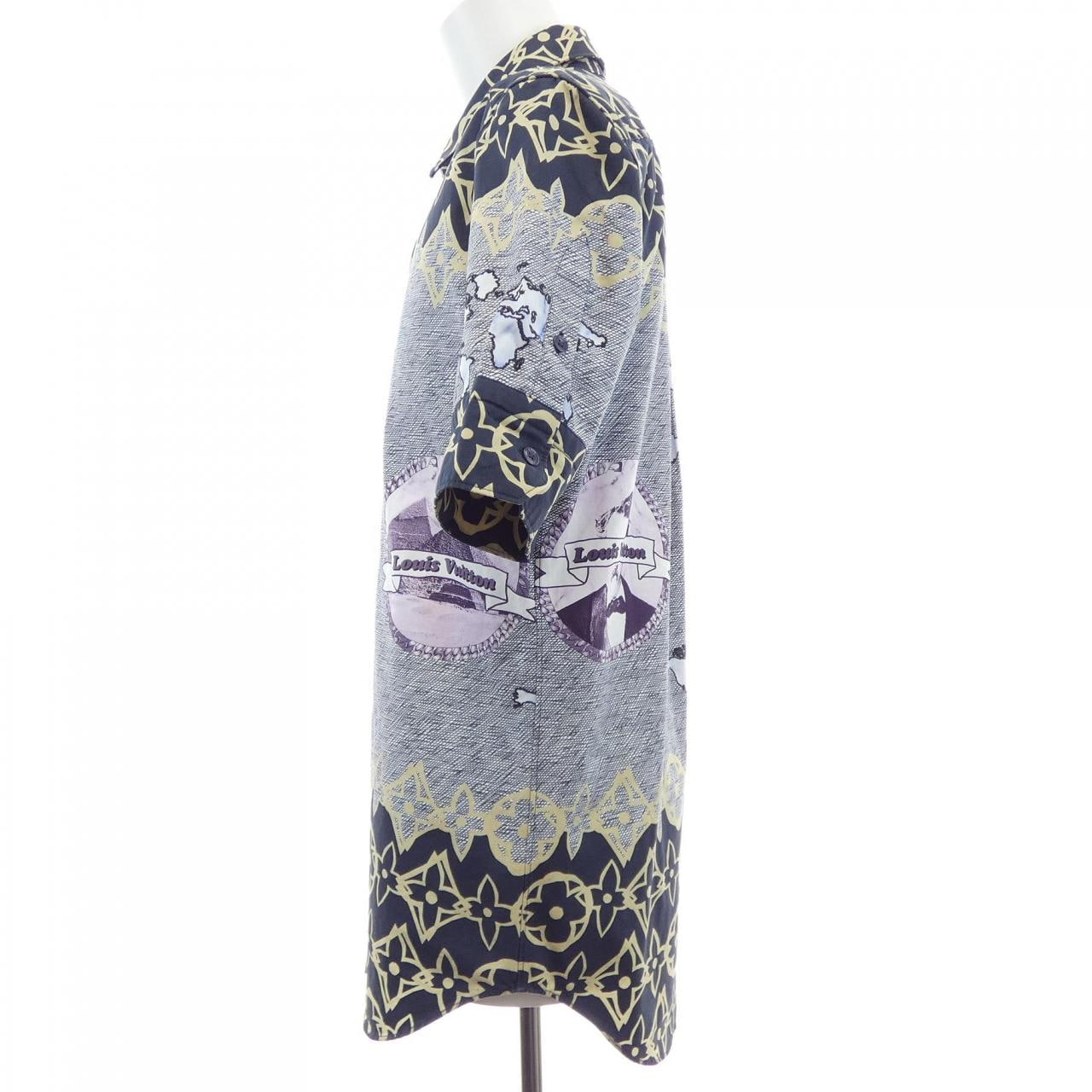 ルイヴィトン LOUIS VUITTON LVワックスショートスリーブシャツ HLS72WFS8 S/Sシャツ