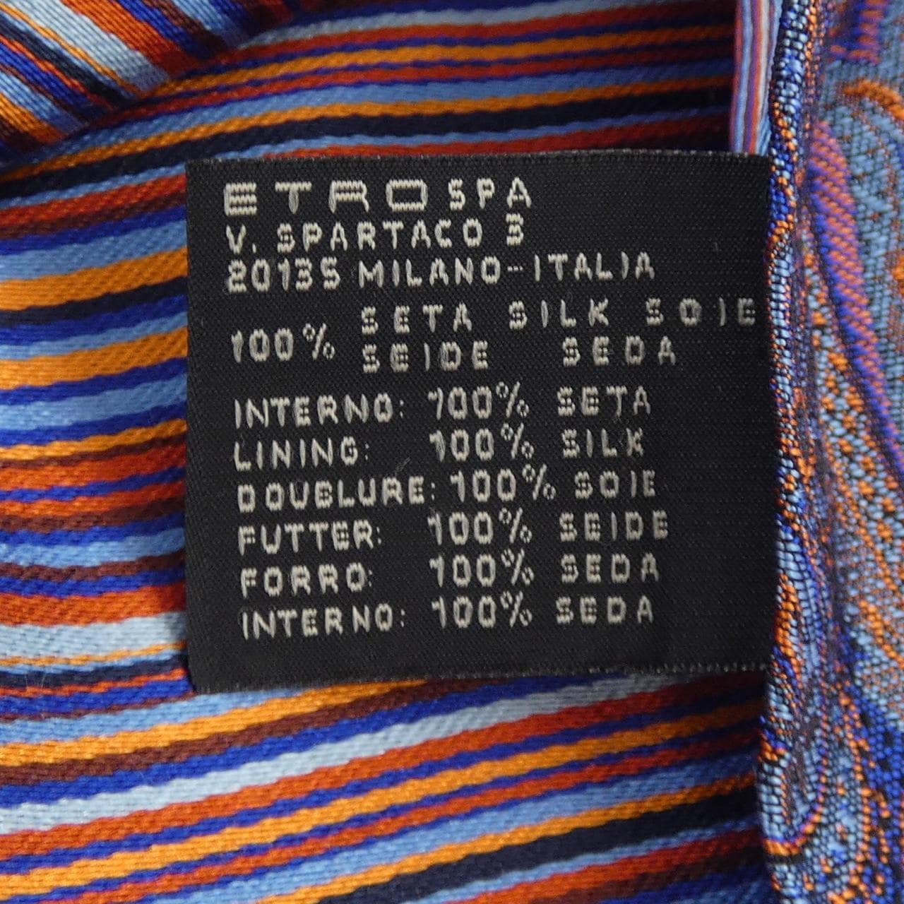 エトロ ETRO NECKTIE