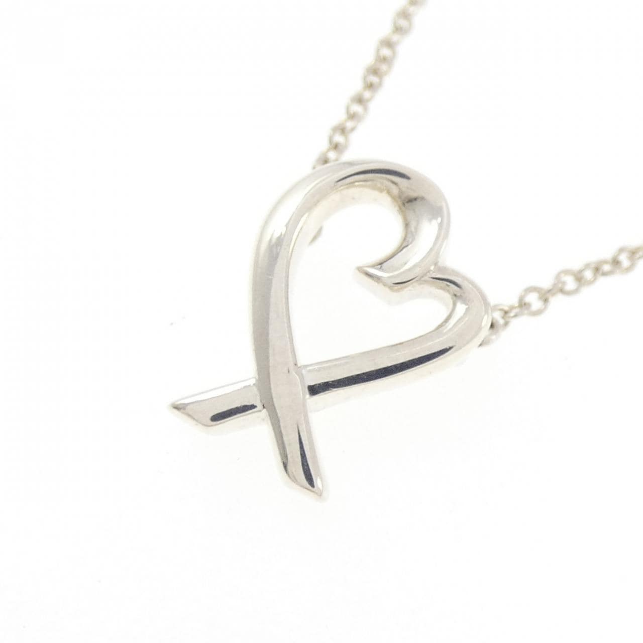 TIFFANY loving heart mini necklace