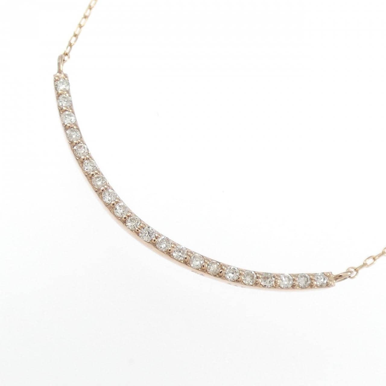 K10PG ダイヤモンド ネックレス 0.07CT