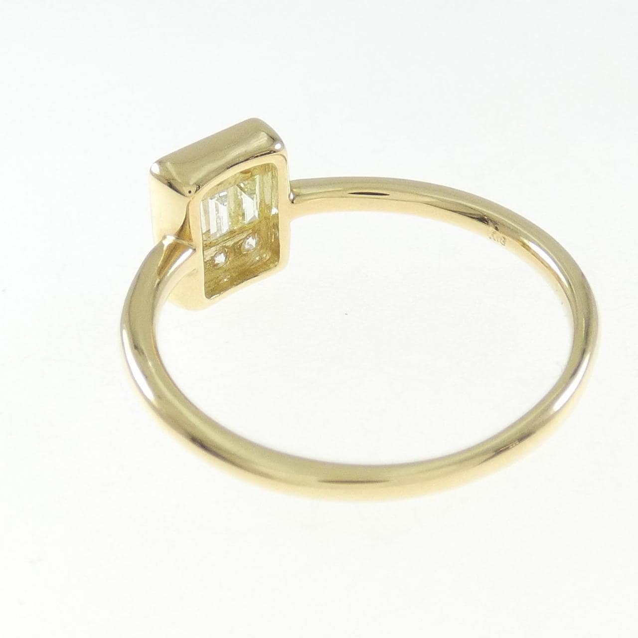 【新品】K18YG ダイヤモンド リング 0.30CT