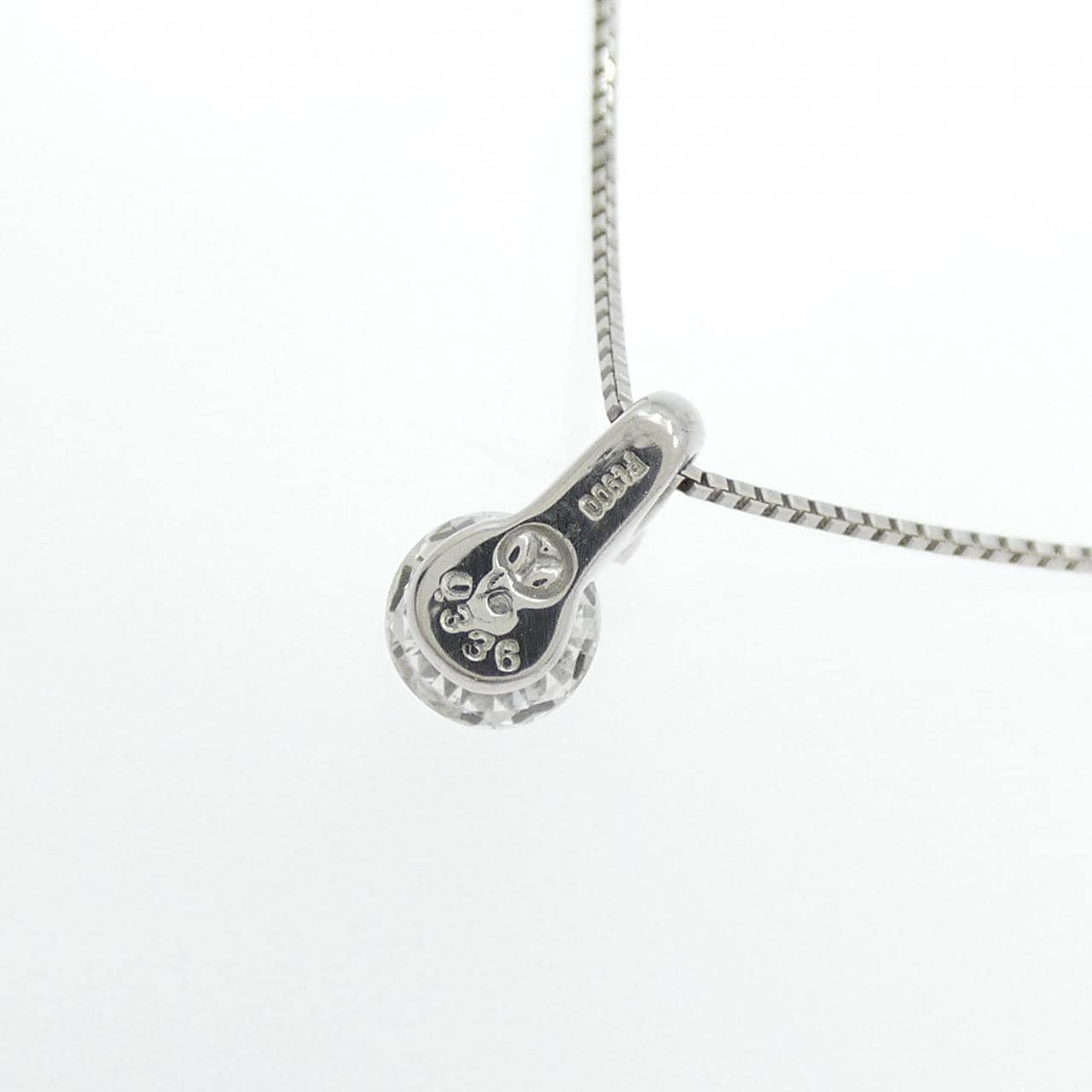 PT900/PT850 ダイヤモンド ネックレス 0.336CT