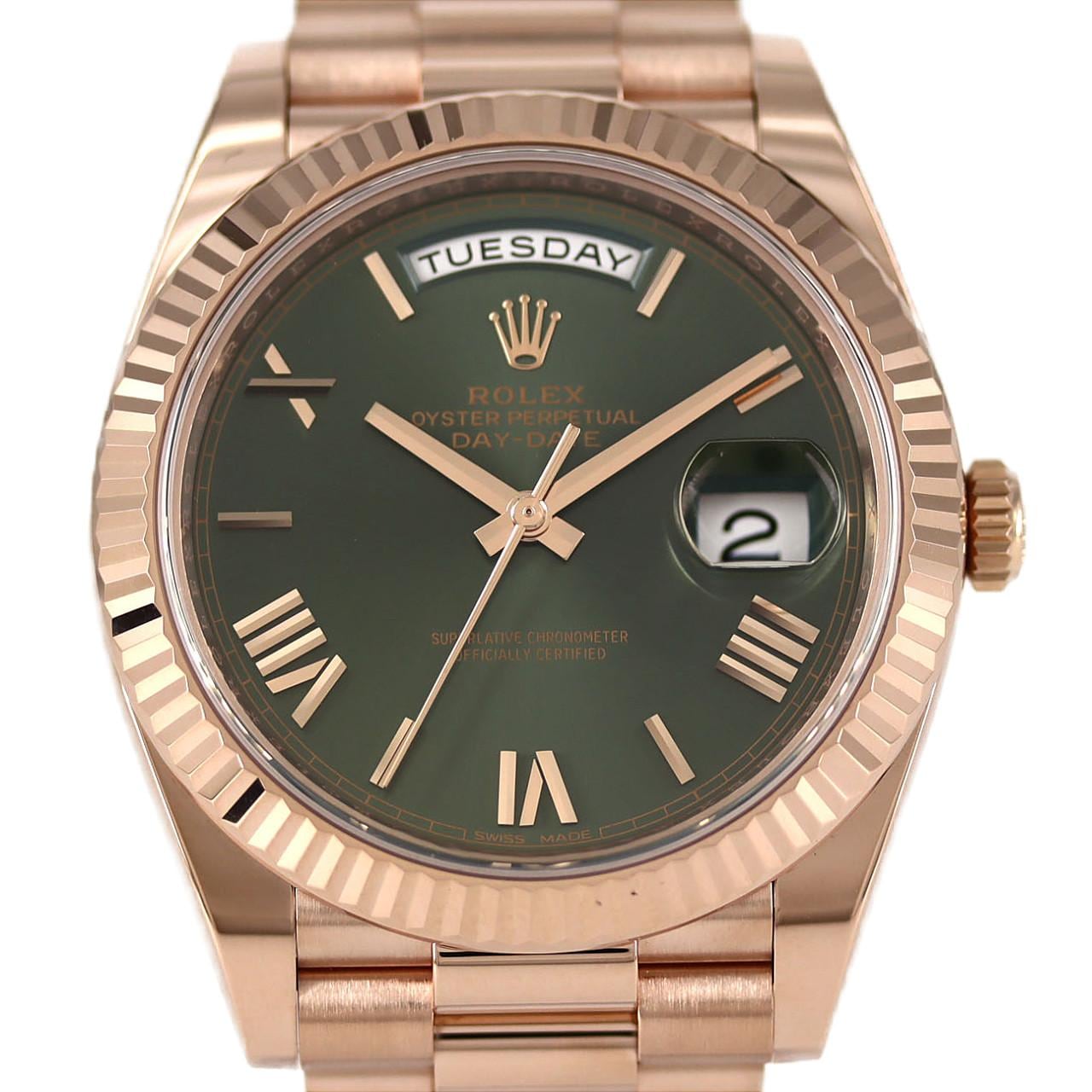 ロレックス デイデイト 228235 PG･RG 自動巻 ランダム番